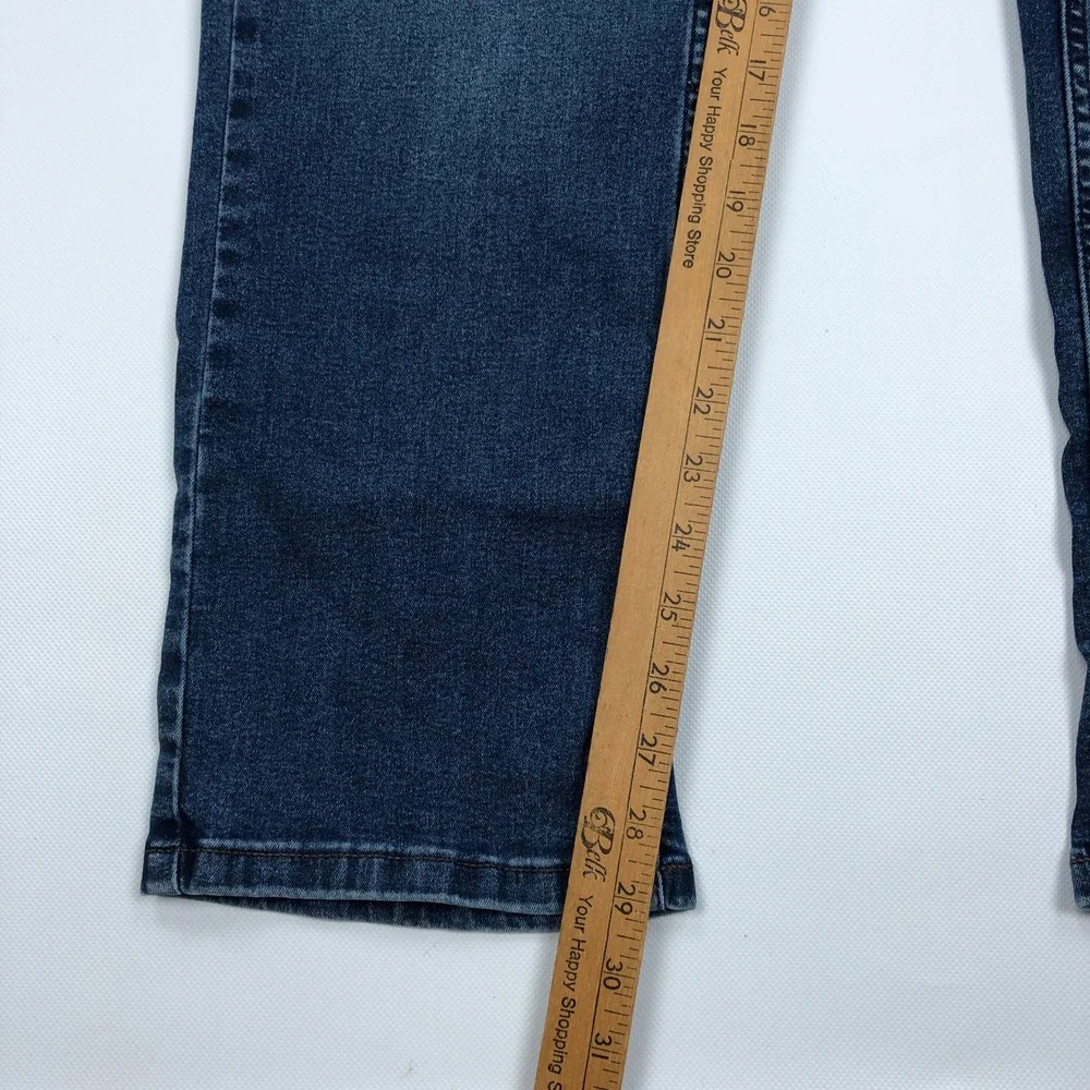 TPJ Perfect Jean Slim Thick Dark Wash Stretch Denim Jeans Mens 38x30